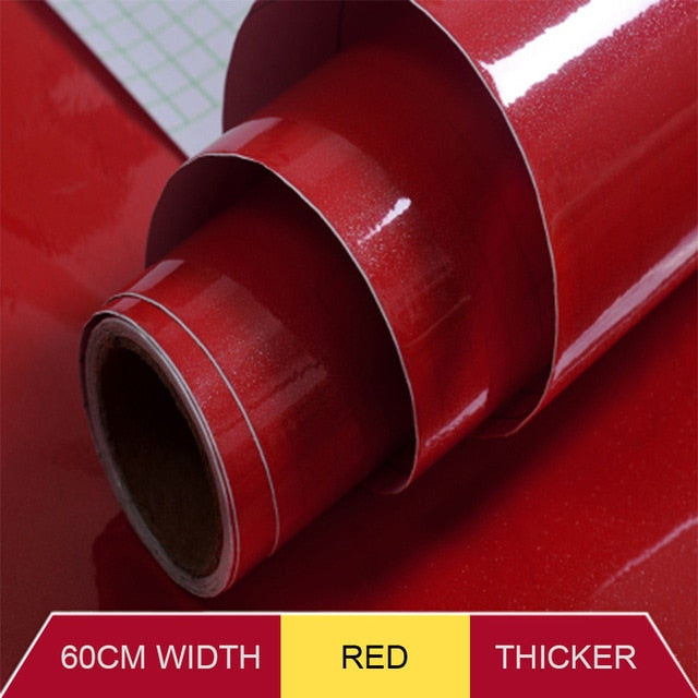 New Red Paint Waterproof DIY Decorative Film