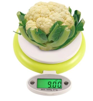 Convenient Kitchen Electronic Scale - Tea Green